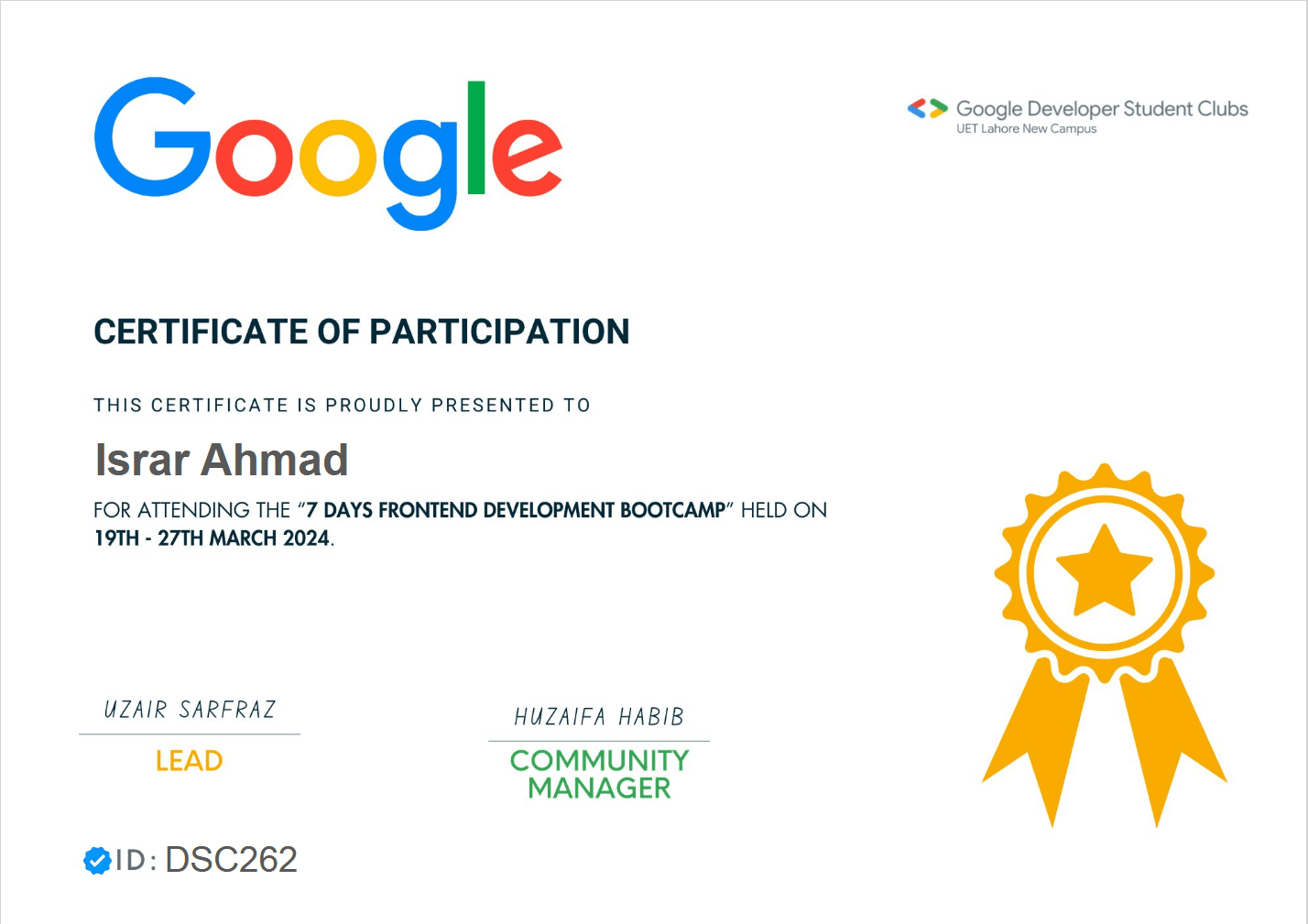 GDG Frontend Workshop (React)